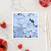 Serviettes en papier Hydrangea (En situation)