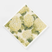Serviettes en papier Hydrangea (Coin)