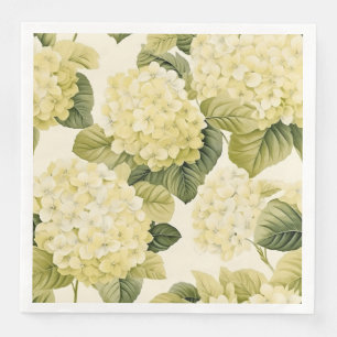 Serviettes en papier Hydrangea