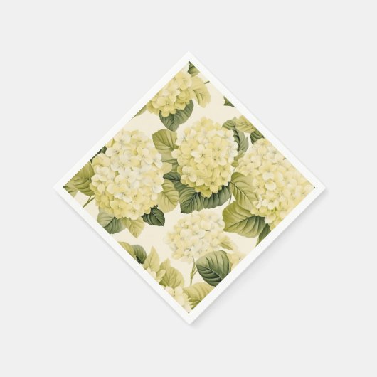 Serviettes en papier Hydrangea (Coin)