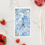 Serviettes en papier Hydrangea (En situation)