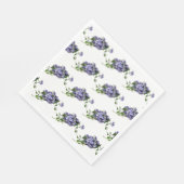Serviettes en papier - Hydrangeas (Coin)