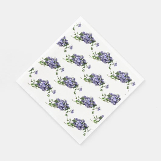 Serviettes en papier - Hydrangeas (Coin)