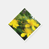 serviettes en papier Hypericum calycinum (Coin)
