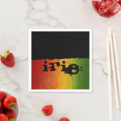 Serviettes en papier Irie (En situation)