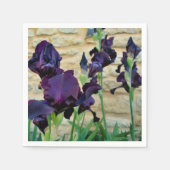 Serviettes En Papier Iris Pâtés (Devant)