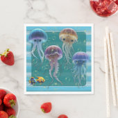Serviettes en papier Jelly Belly (En situation)