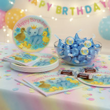 Serviettes en papier Joyeux Anniversaire - Enfants