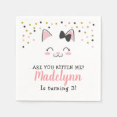 Serviettes en papier Kitty (Devant)