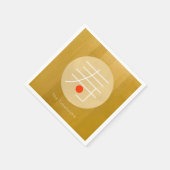 Serviettes en papier Kotobuki Félicitations Japona (Coin)