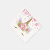 Serviettes en papier Licorne Visage Licorne (Coin)