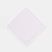 serviettes en papier lilas (Coin)
