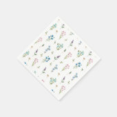 Serviettes en papier Little Wildflower pour Baby S (Coin)