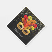 Serviettes en papier Mardi Gras (Coin)