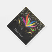 Serviettes en papier Mardi Gras (Coin)