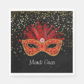 Serviettes en papier Mardi Gras (Devant)