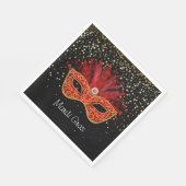 Serviettes en papier Mardi Gras (Coin)