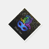 Serviettes en papier Mardi Gras (Coin)