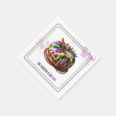 Serviettes en papier Mardi Gras (Coin)