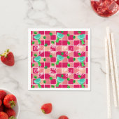Serviettes en papier Martini (En situation)
