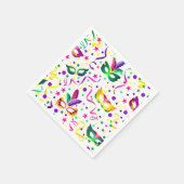 Serviettes en papier Masque de Mascarade, Fête Élé (Coin)