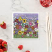 Serviettes en papier Medley (En situation)