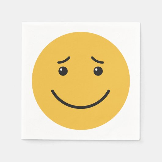 Serviettes en papier mignonne 6/9 (Devant)