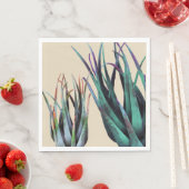 Serviettes en papier minimaliste modernes (En situation)