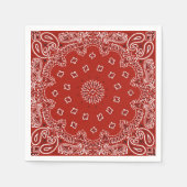 serviettes en papier motif de la fête de l'Ouest r (Devant)