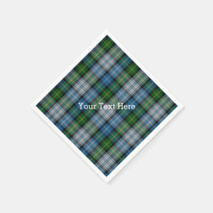 Serviettes en papier moulé MacNeil Tartan