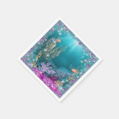 Serviettes en papier Océan sous la mer (Coin)