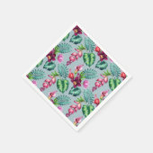 Serviettes en papier orchidée tropicale (Coin)
