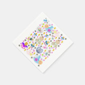 Serviettes en papier Pacificateur de Binky (Coin)