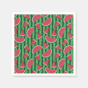 Serviettes en papier Pastèque, Fête des Fruits d'É