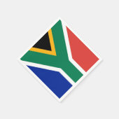 Serviettes en papier patriotique avec drapeau d'Af (Coin)