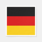 Serviettes en papier patriotique avec drapeau d'Al (Devant)