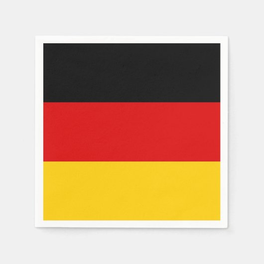 Serviettes en papier patriotique avec drapeau d'Al (Devant)