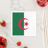 Serviettes en papier patriotique avec drapeau d'Al (En situation)