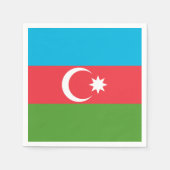 Serviettes en papier patriotique avec drapeau d'Az (Devant)