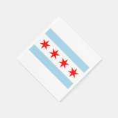 Serviettes en papier patriotique avec drapeau de C (Coin)