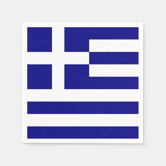 serviettes en papier patriotique avec drapeau de l (Devant)