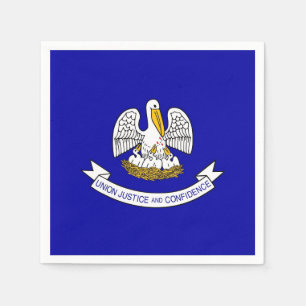 Serviettes en papier patriotique avec drapeau de l