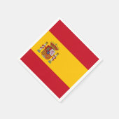 Serviettes en papier patriotique avec drapeau d'Es (Coin)