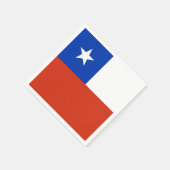 Serviettes en papier patriotique avec drapeau du C (Coin)