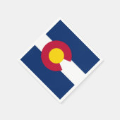 Serviettes en papier patriotique avec drapeau du C (Coin)