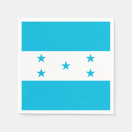 Serviettes en papier patriotique avec drapeau du H (Devant)