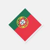 serviettes en papier patriotique avec drapeau du P (Coin)