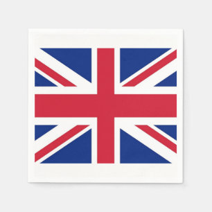 Serviettes en papier patriotique avec drapeau du R