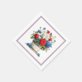 Serviettes en papier patriotiques (Coin)
