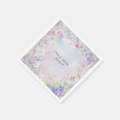 Serviettes en papier personnalisables Amara (Coin)